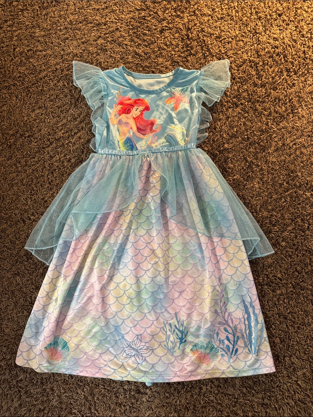 Disney princess little mermaid dress